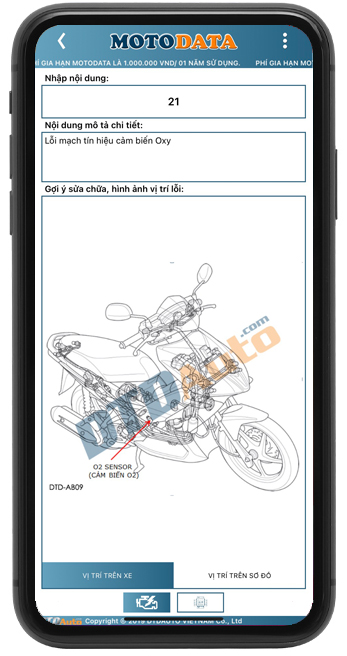 MOTODATA - TECHNICAL DATA SOFTWARE REPAIR MOTORCYCLES AND SCOOTERS (FOR iOS OS)