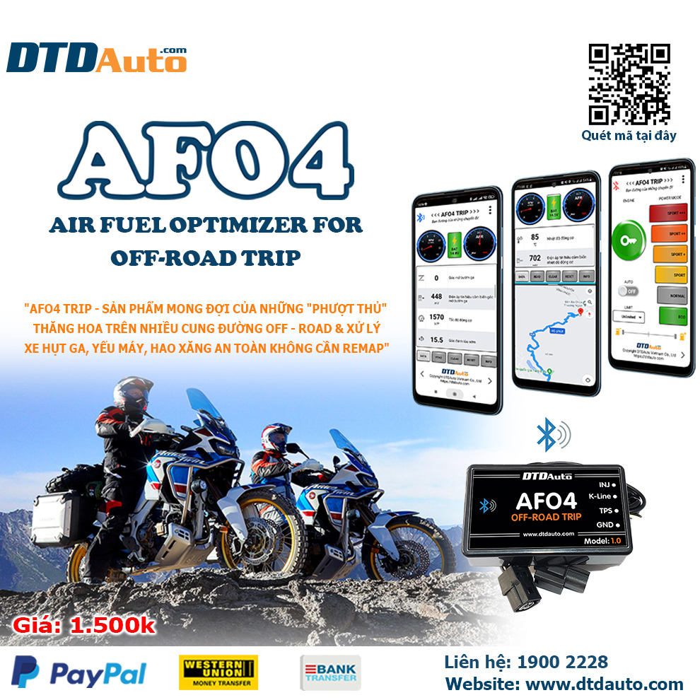 AFO4 TRIP - MULTI-FUNCTION ACCESSORIES TO CUSTOMIZE ENGINE POWER, FAULT DIAGNOSIS AND ANTI-THEFT FOR MOTORBIKES USER WITH MOBILE PHONES