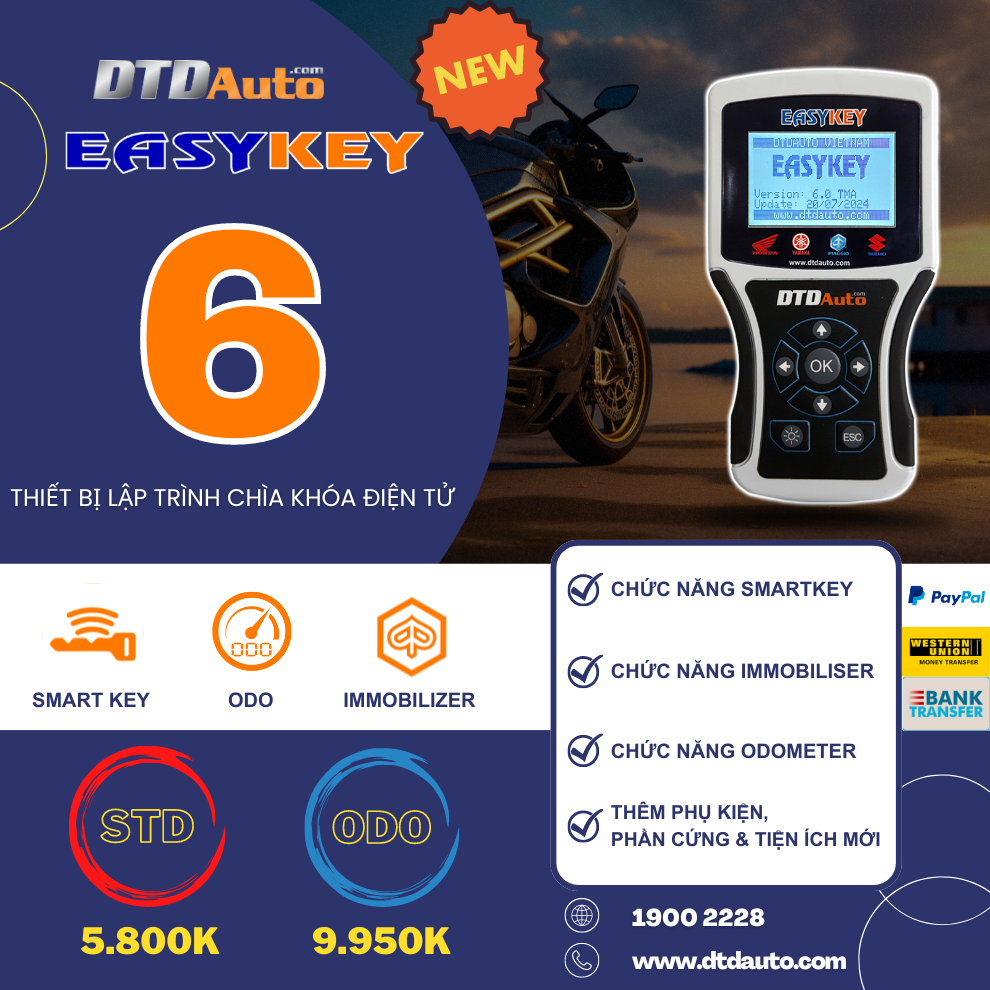 EASYKEY – THIẾT BỊ LẬP TRÌNH CHÌA KHÓA ĐIỆN TỬ