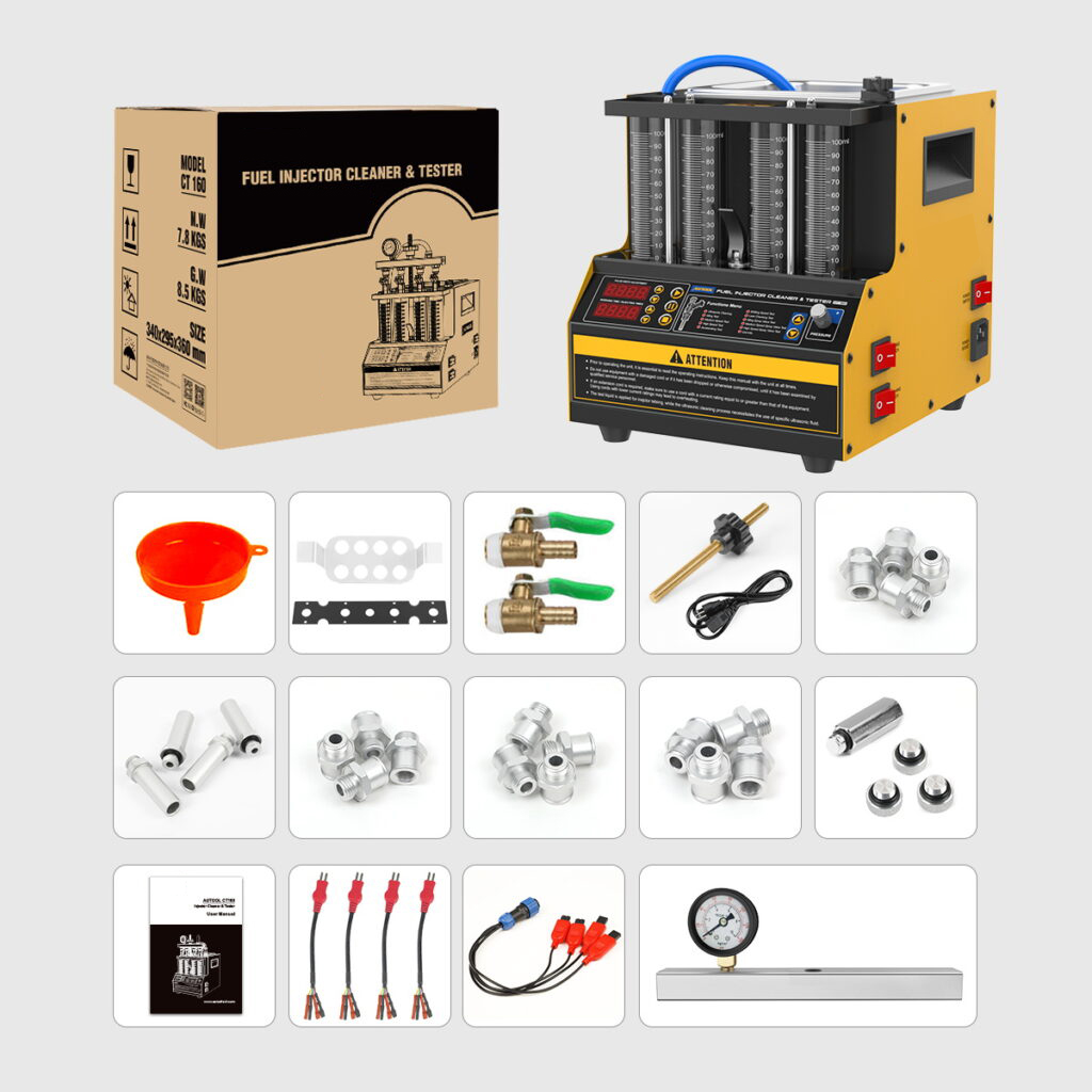 INJECTOR CLEANER – EQUIPMENT FOR CLEANING AND CHECKING INJECTOR 