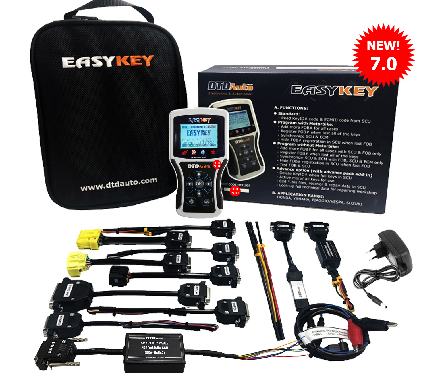 EASYKEY – MOTORBIKE SMART KEY & IMMOBILIZER PROGRAMMER