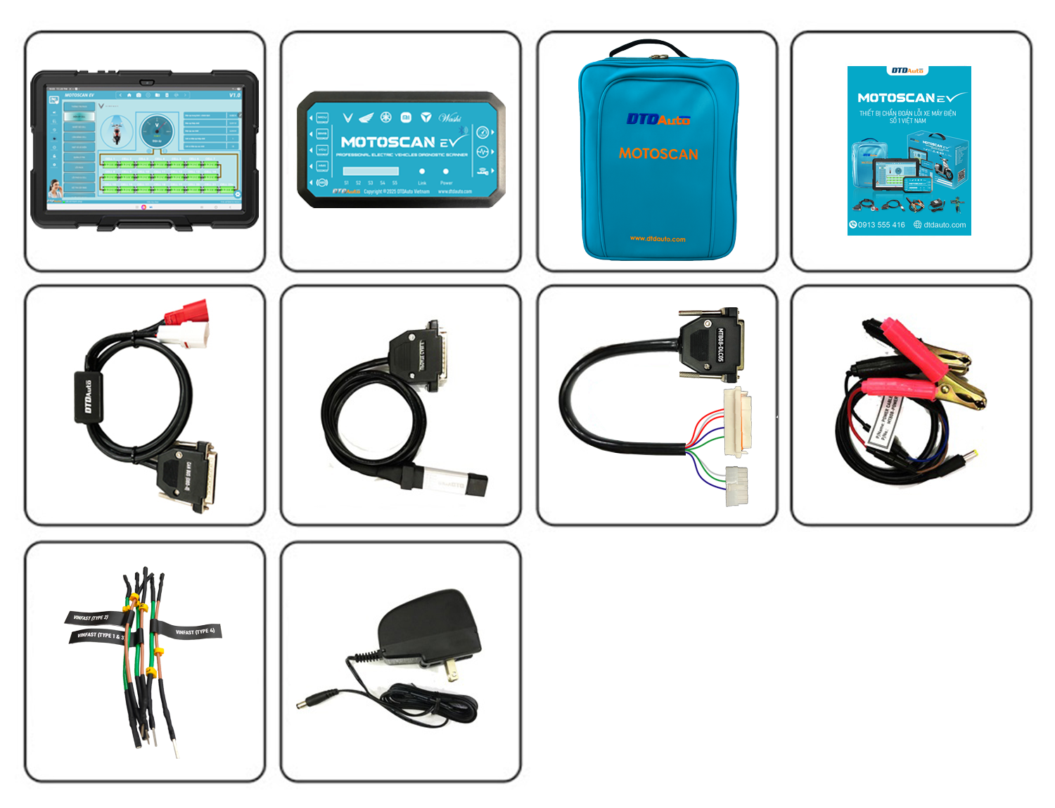 MOTOSCAN EV  - ADVANCED DEVICE TO DIAGNOSE, REPAIR ELECTRONIC AND ELECTRICAL SYSTEMS FOR ELECTRIC VEHICLES