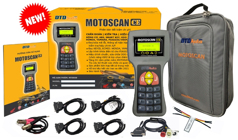 MOTOSCAN CE- SCANNER FOR PGM-FI/FI MOTORCYCLES & SCOOTERS