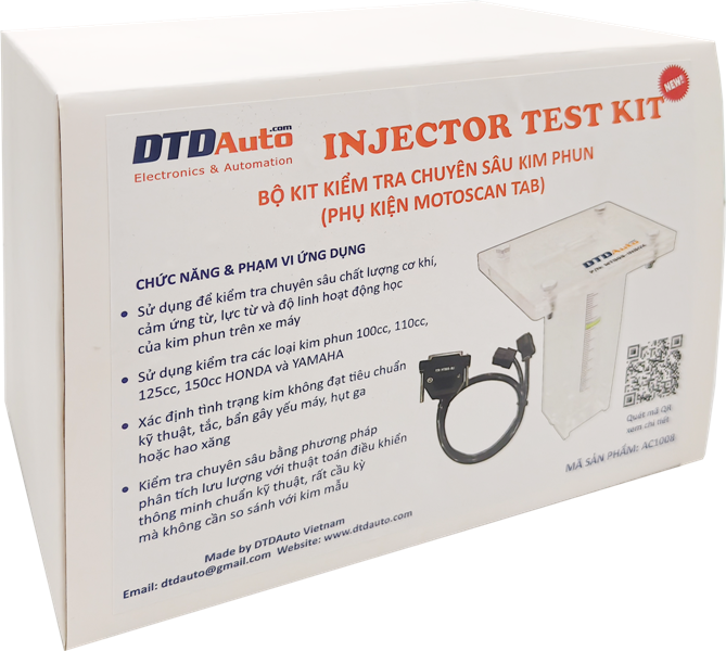 GÓI 21 - INJECTOR TEST KIT - BỘ KIT KIỂM TRA CƠ KHÍ KIM PHUN 