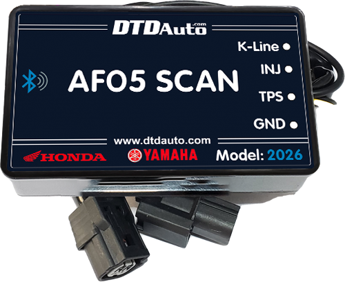 AFO5 SCAN - FAULT DIAGNOSTIC SCANNER & ADVANCED ACCESSORY FOR PGM-FI MOTORCYCLE USERS