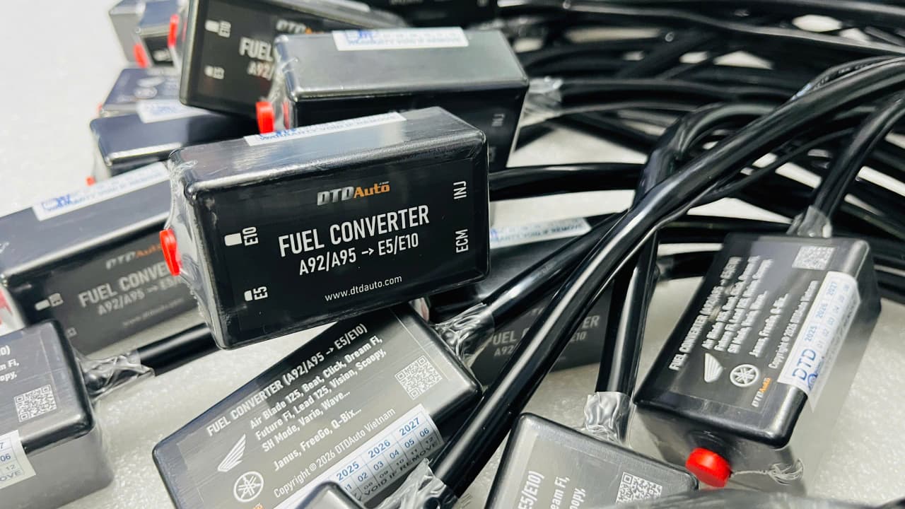 E10 CONVERTER - BỘ CHUYỂN ĐỔI NHIÊN LIỆU A92/A95 --> E5/E10