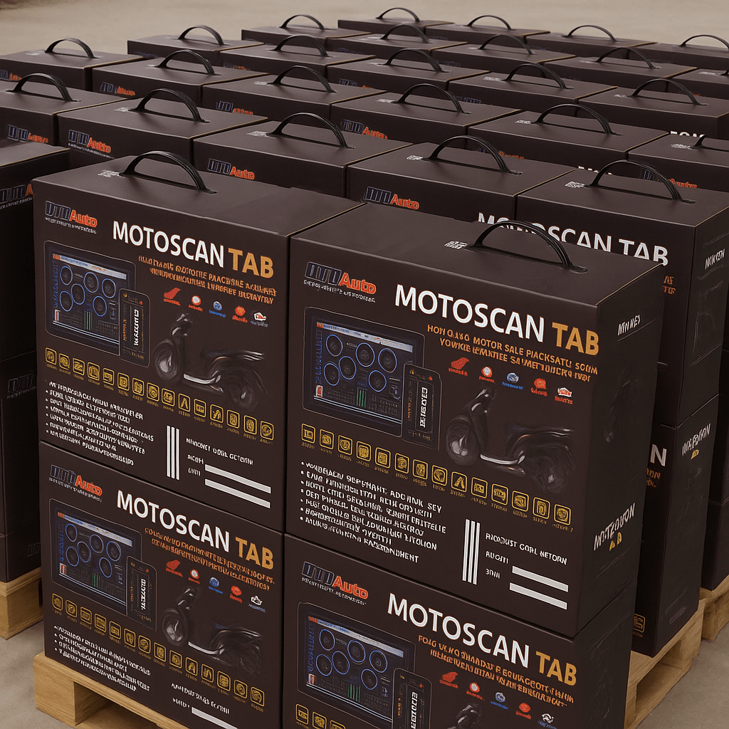 MOTOSCAN TAB - SMART DEVICE TO DIAGNOSE, REPAIR ELECTRONIC AND ELECTRICAL SYSTEMS FOR NEW GENERATION MOTORCYCLES